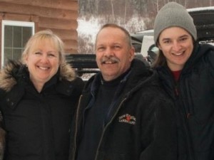 Larry and Sherrie Ruschmeyer hit the slopes to support their son who was diagnosed with ocular melanoma.